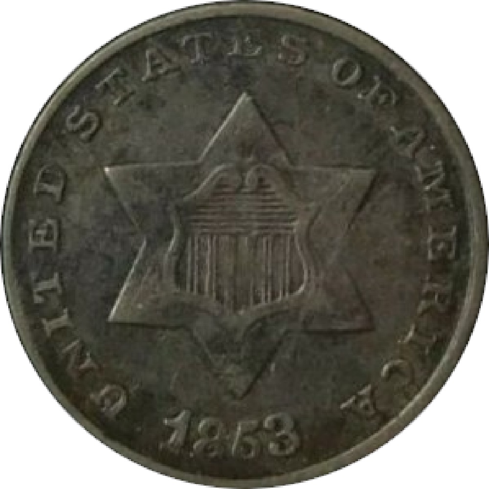 1853-3CS-Three-Cent-Silver-#2